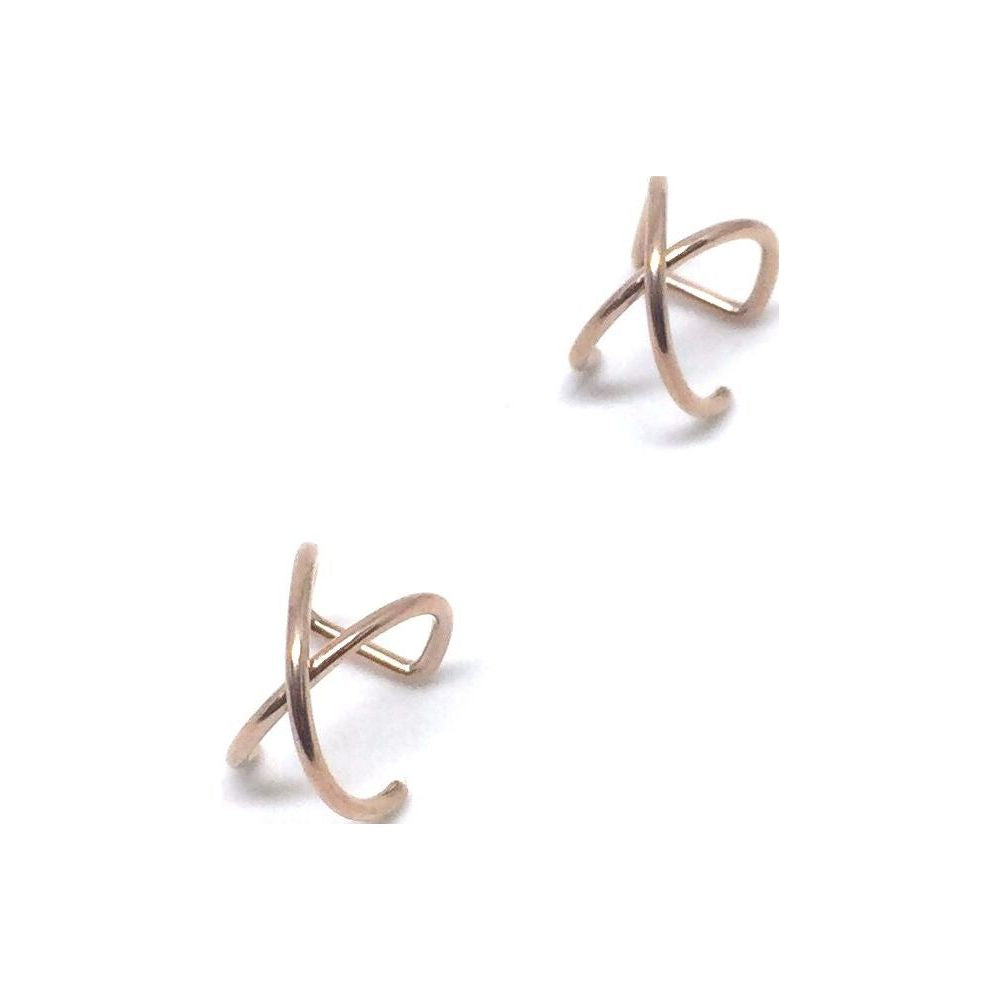 Ear Cuffs Χιαστί / Crossed Ear Cuffs