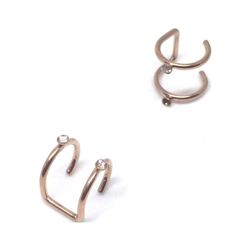Ear Cuffs με Στρας / Strass Ear Cuffs