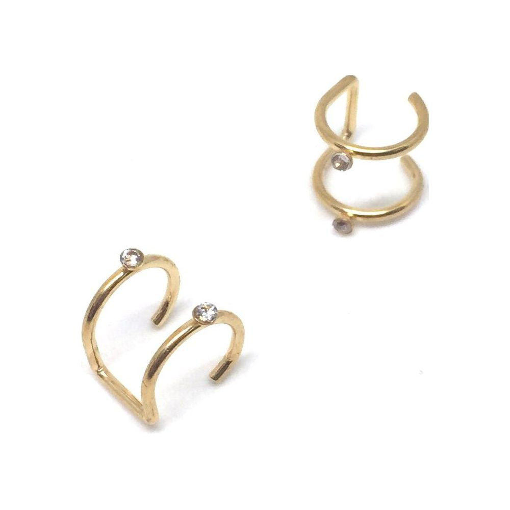 Ear Cuffs με Στρας / Strass Ear Cuffs