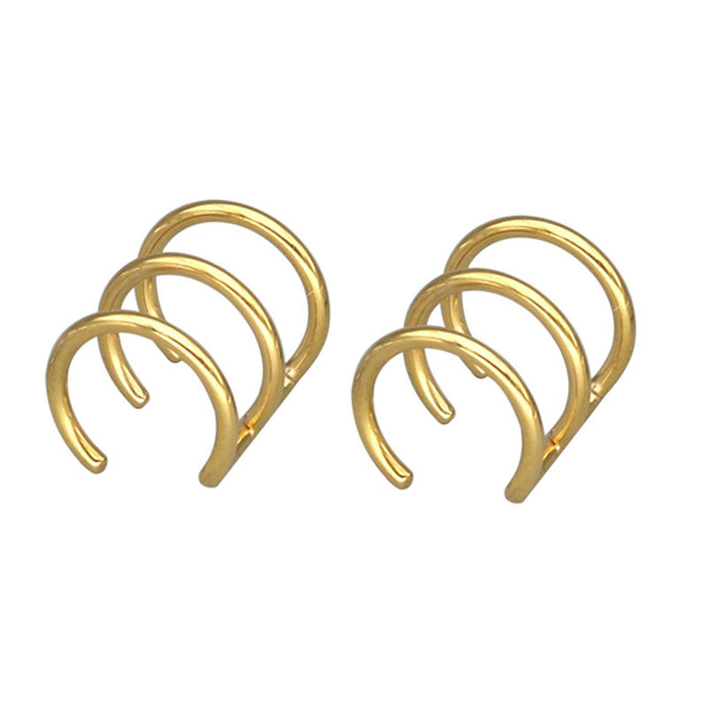 Ear Cuffs με 3 Σειρές / Triple Layer Ear Cuffs