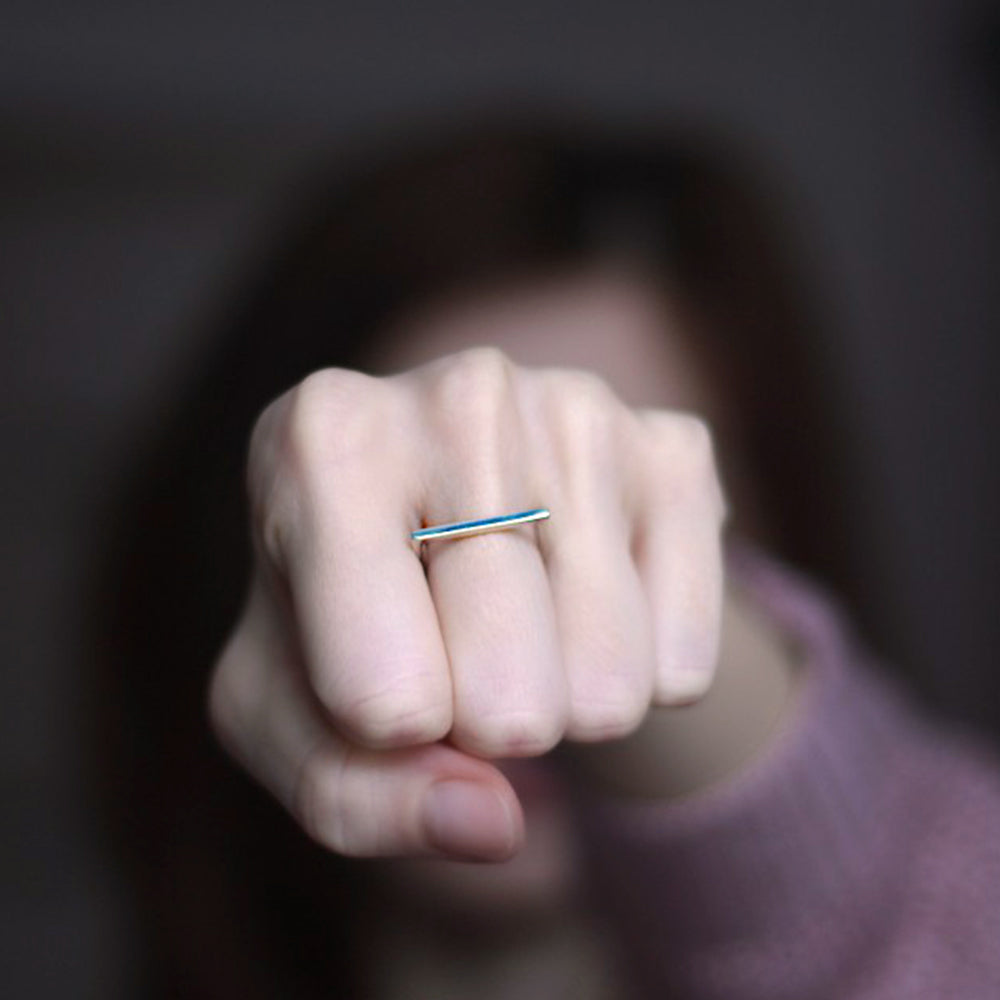 Δαχτυλίδι σε Σχήμα D / D Shaped Ring