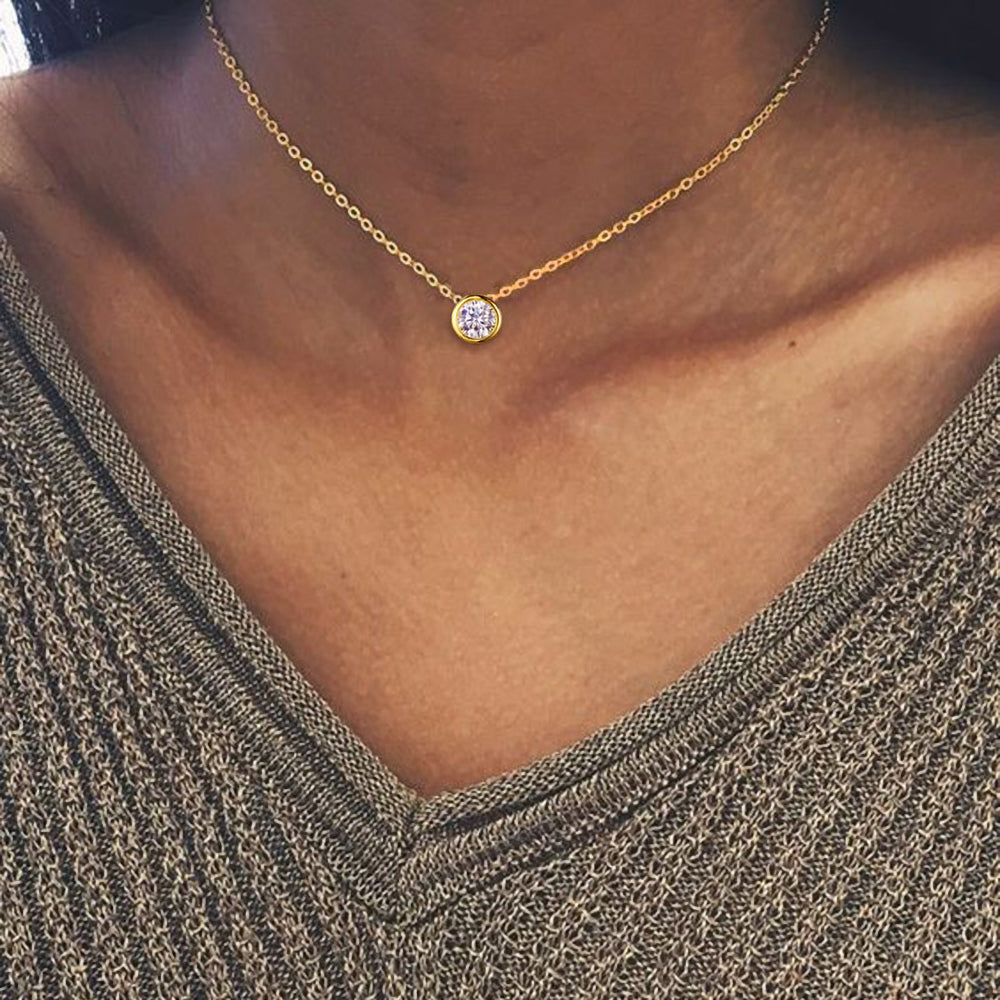 Κολιέ με Στρας / Necklace with Strass