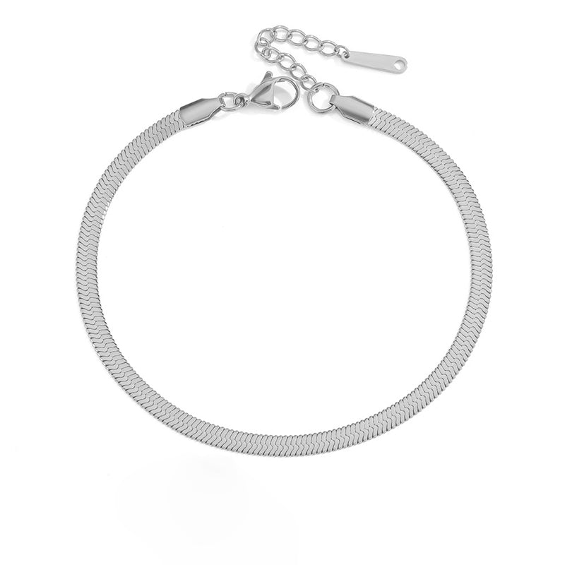 Αλυσίδα Ποδιού Φίδι / Snake Chain Anklet